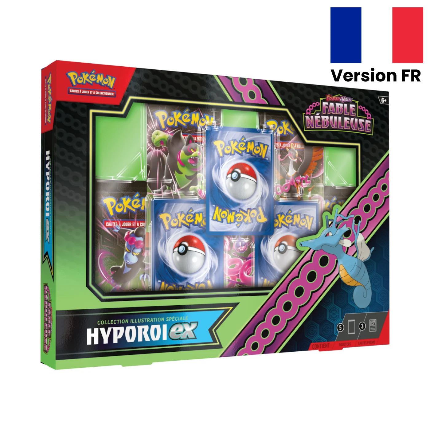 Pokémon EV6.5 – Collection Illustration – Fable Nébuleuse – Hyporoi-ex – FR