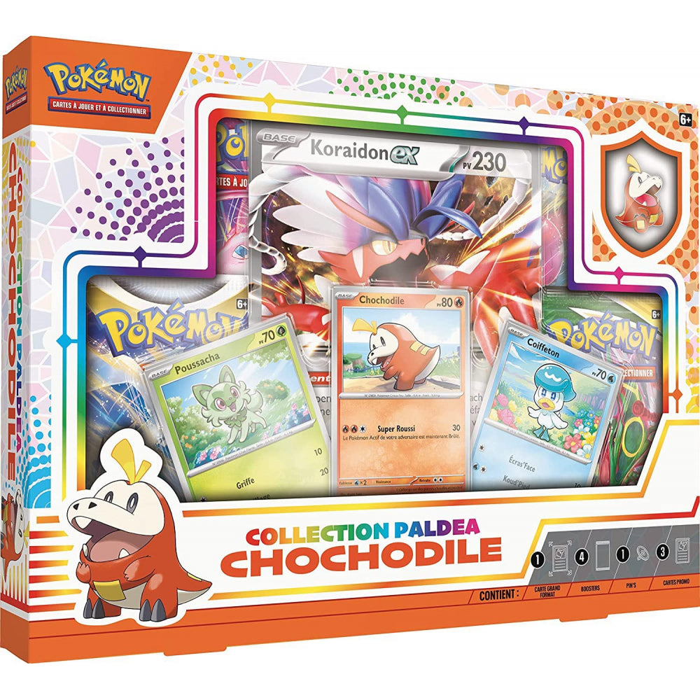 Coffret Pokémon : Collection Paldea – CHOCHODILE / Koraidon EX