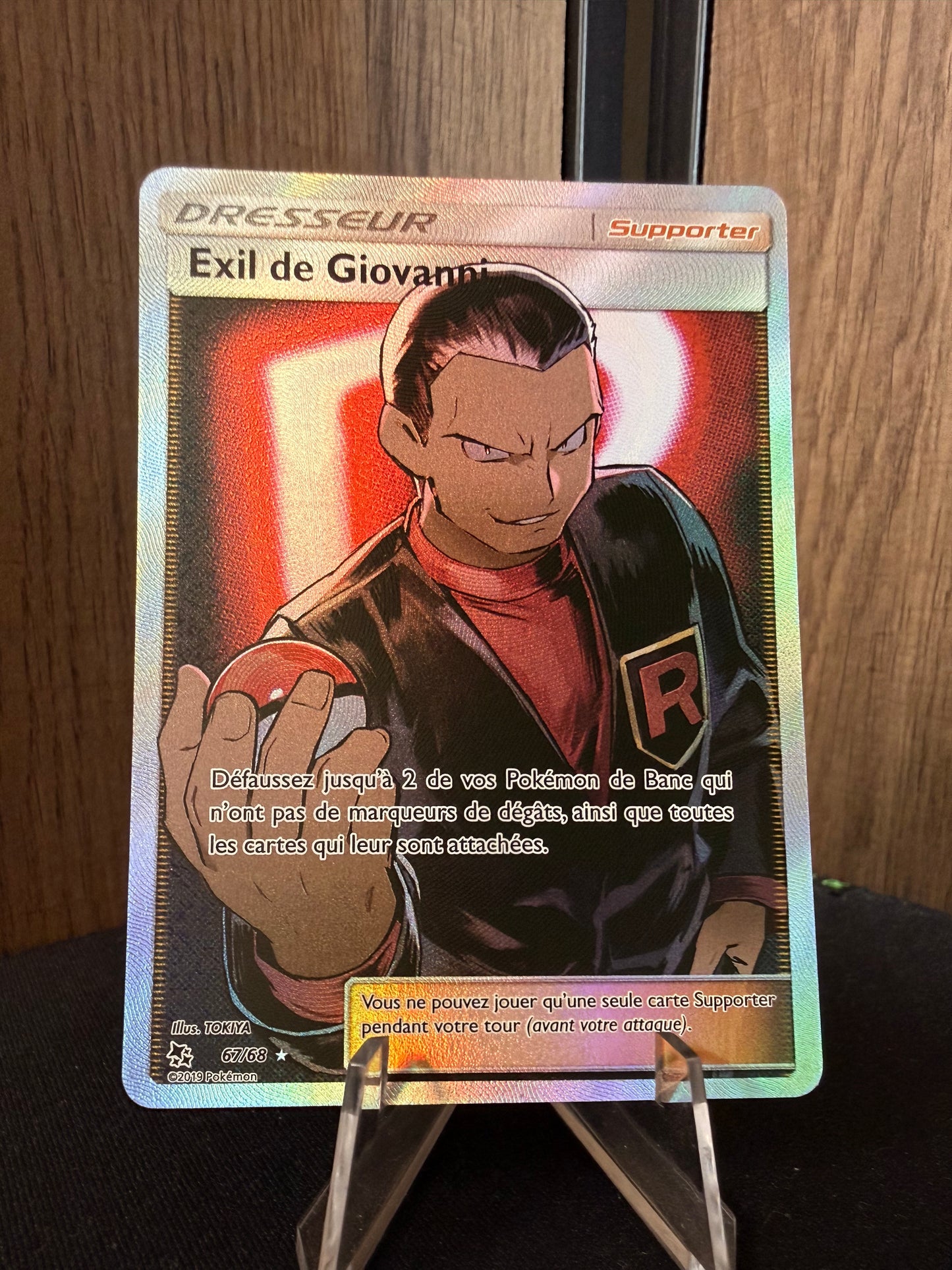Exil de Giovanni 67/68