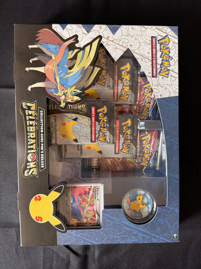Collection Célébrations Zacian Deluxe Pin (25ans)