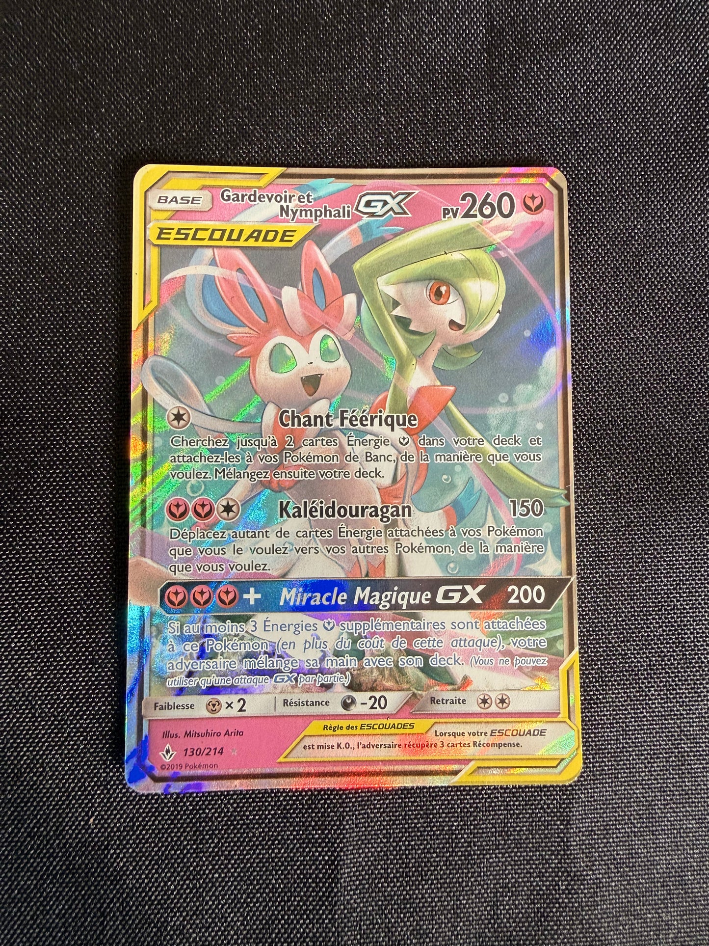 Gardevoir et Nymphali GX 130/214