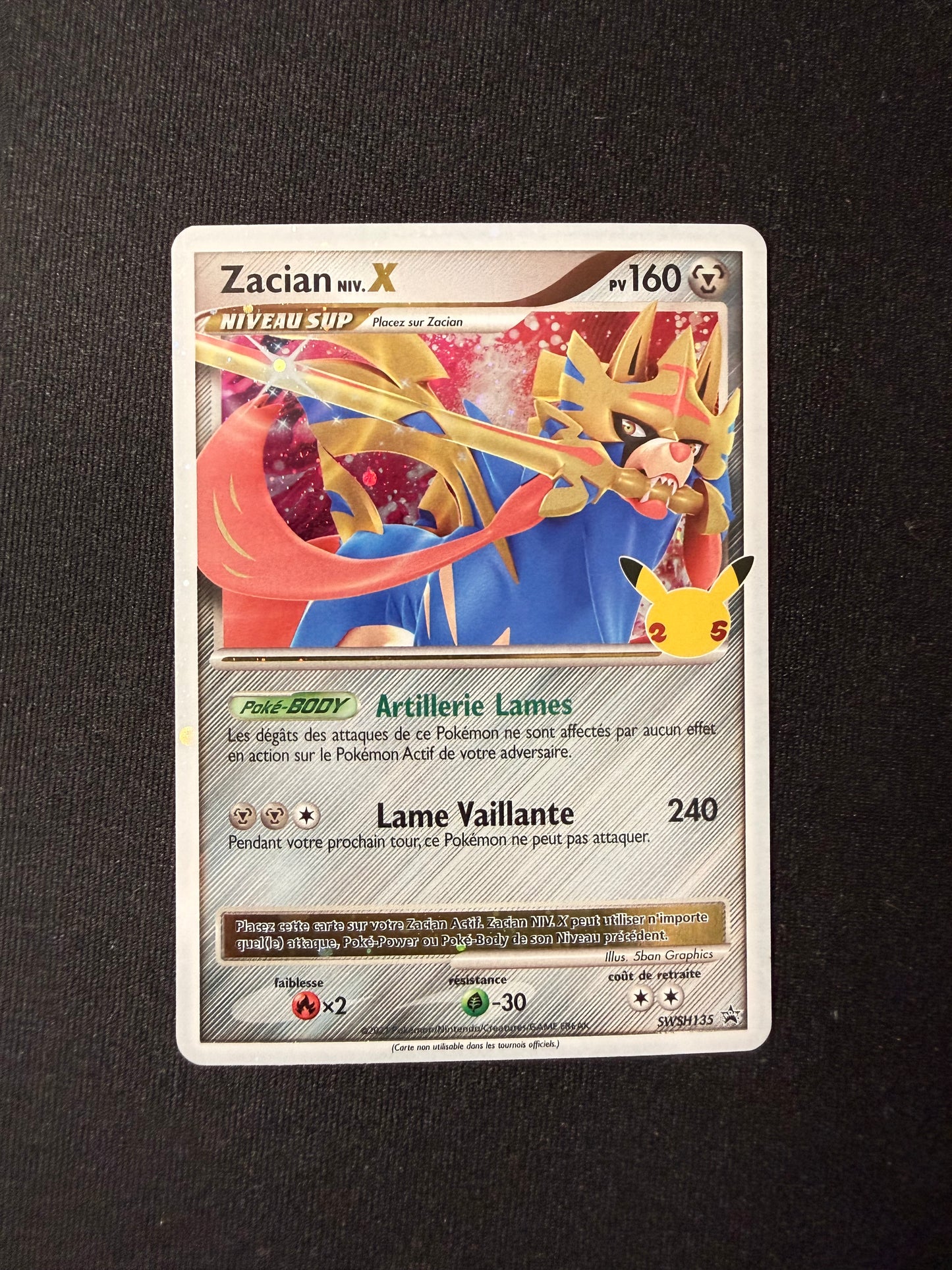 Zacian niv.X SWSH135