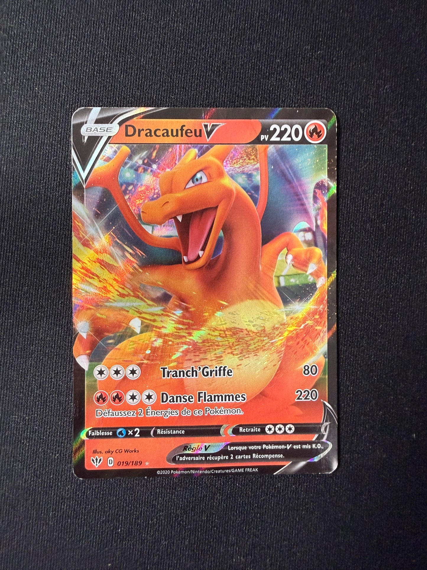 Dracaufeu V 019/189