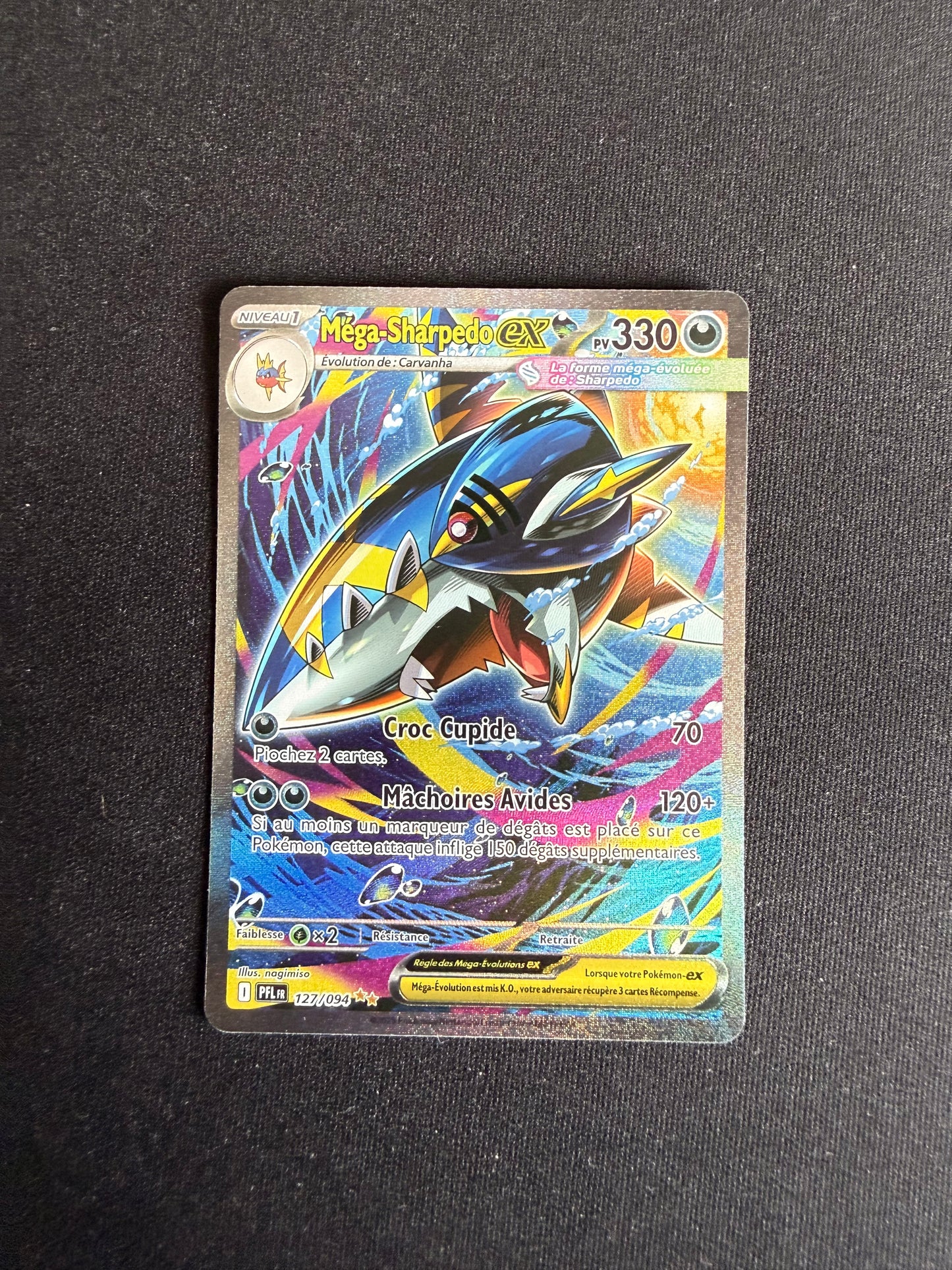 Méga-Sharpedo ex 127/094