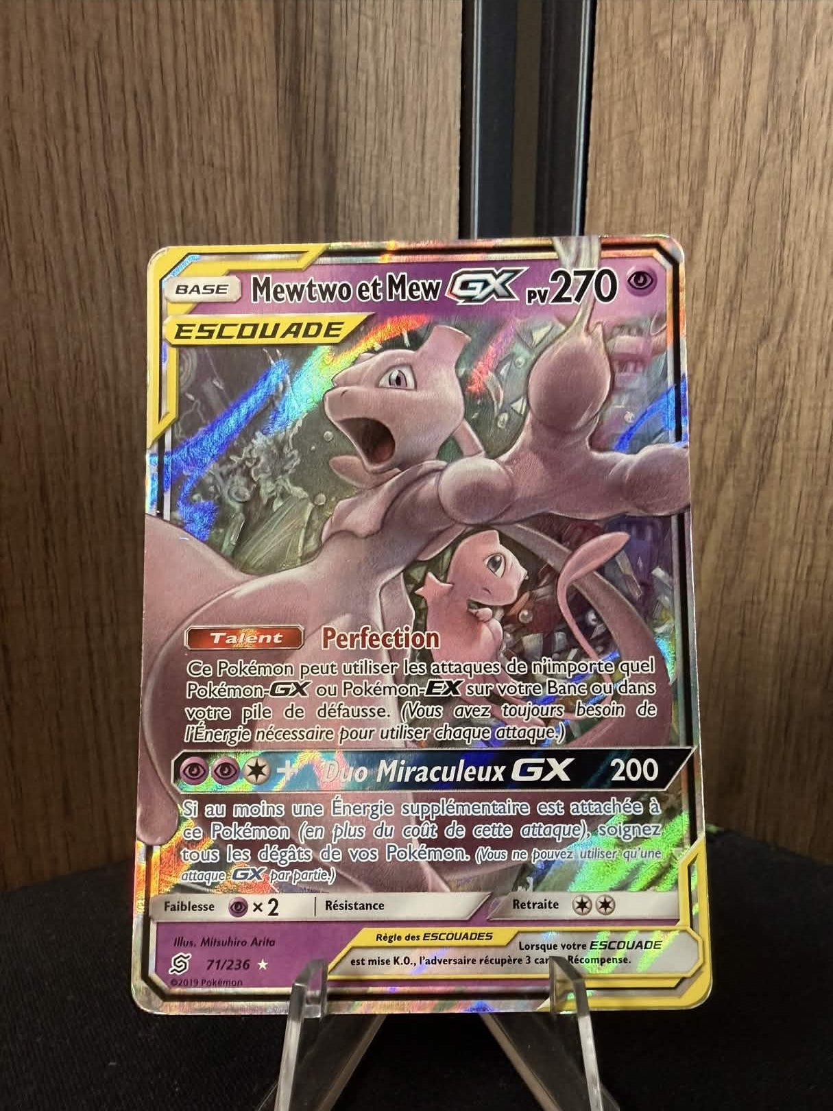 Mewtow et Mew GX 71/236