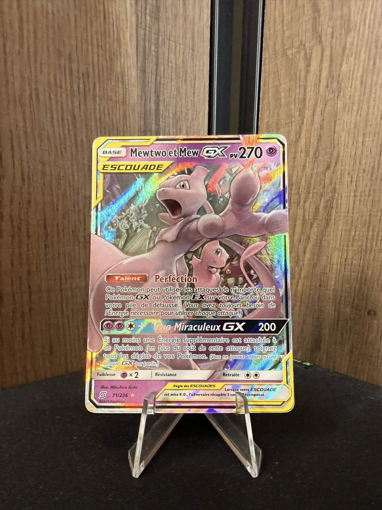 Mewtow et Mew GX 71/236