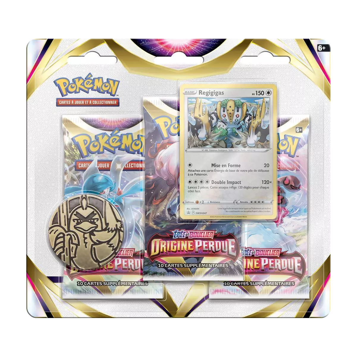 Tripack EB11 - Origine Perdue [FR] Illustration Regigigas