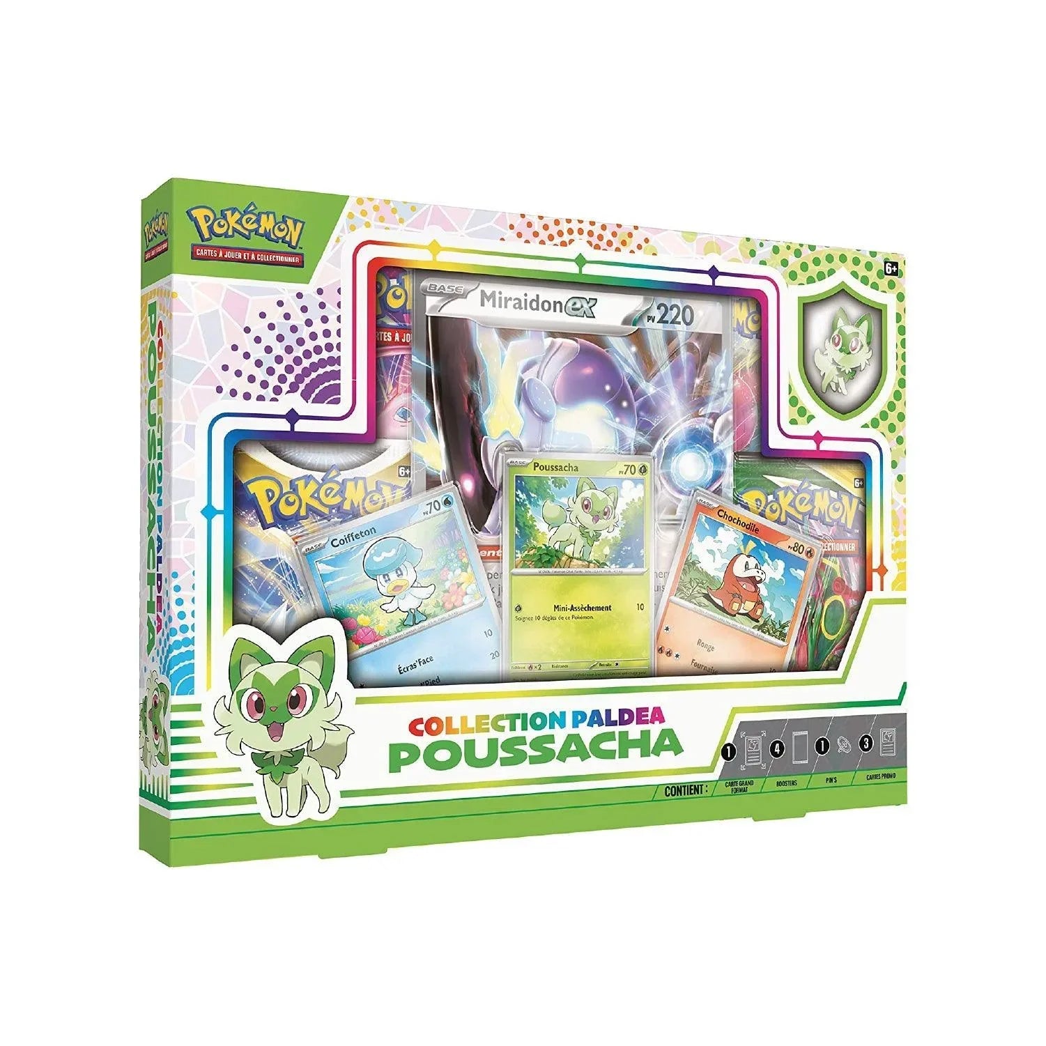 Coffret Pokémon : Collection Paldea – Poussacha / Miraidon EX