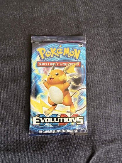 Boosters - XY12 - Evolution [FR] Illustration Raichu