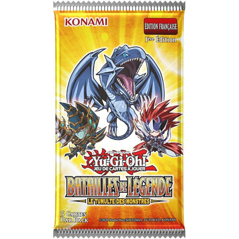 x1 Booster Yu-Gi-Oh! Batailles de Légende : Le Tumulte des Monstres