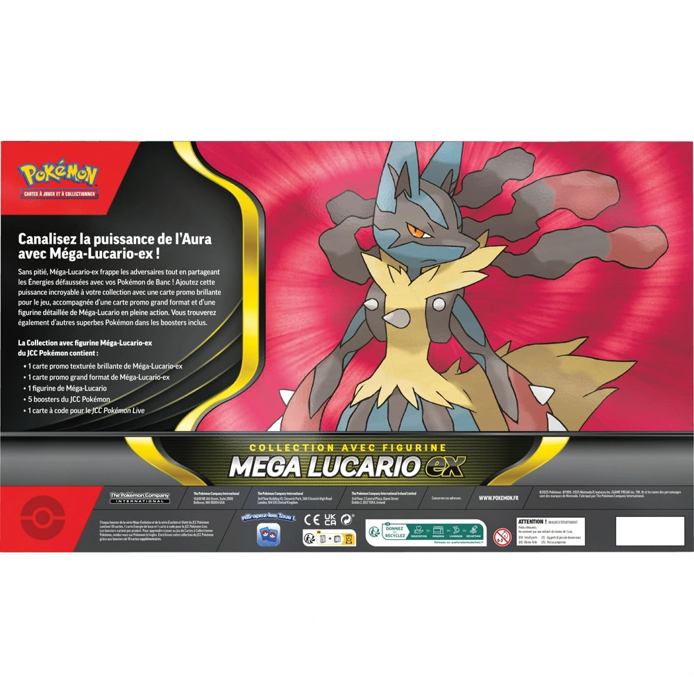 Pokémon – Coffret Collection Figurine Mega Lucario ex Fr