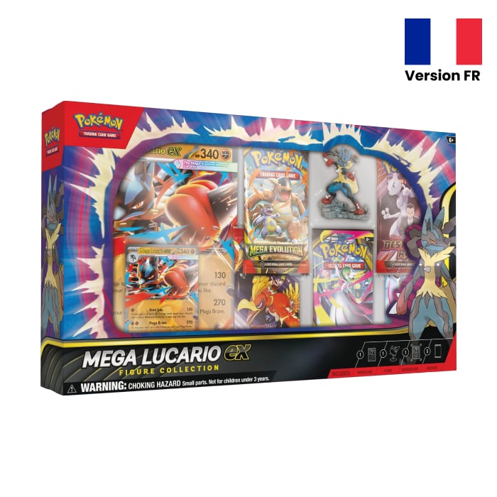 Pokémon – Coffret Collection Figurine Mega Lucario ex Fr