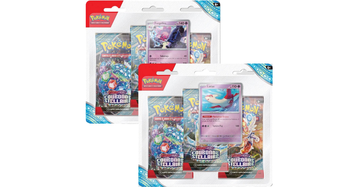 Pokémon - Tripack EV07 Couronne Stellaire - Fr