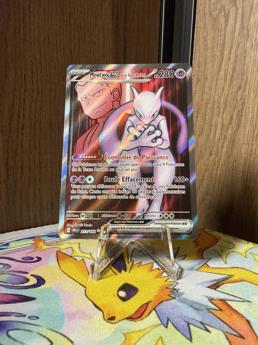 Mewtwo ex de la Team Rocket (DRI 213)