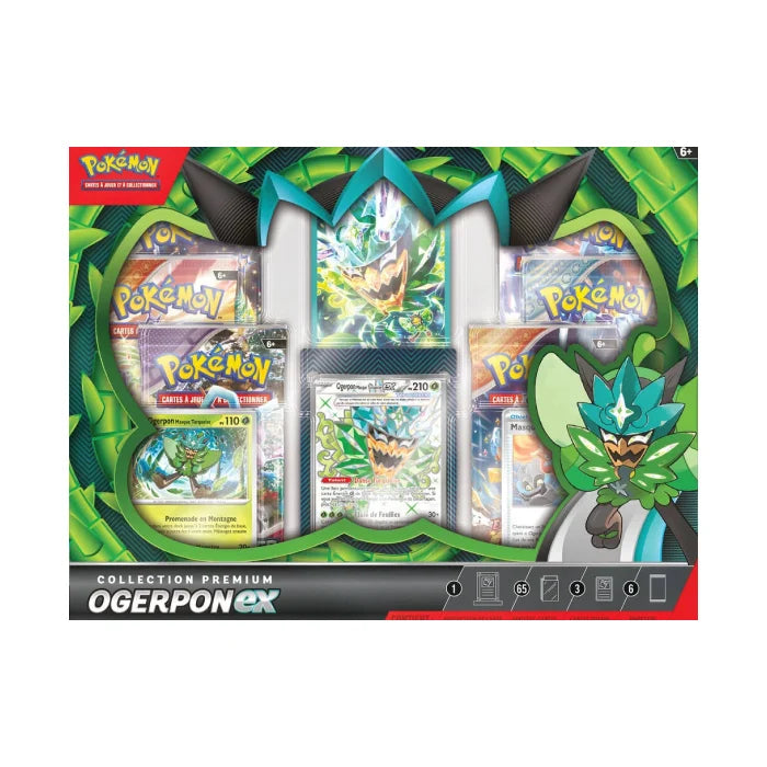 Pokémon – Coffret Ogerpon EX Premium – Fr